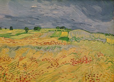 Plain at Auvers, 1890 by Vincent van Gogh